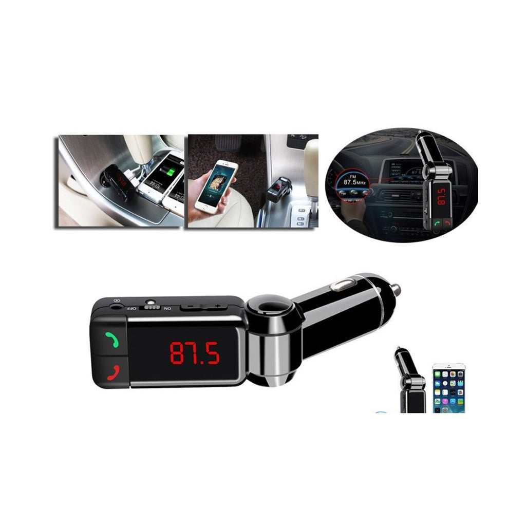 4 in 1 Car Audio Transmitter FM Bluetooth Changer - Mega Save Wholesale & Retail