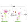Wallpaper Wall Sticker Flower Removeable Decoration - Mega Save Wholesale & Retail - 3