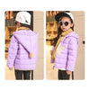 Children Garments Down Coat Boy Girl Short Winter   purple   110cm - Mega Save Wholesale & Retail - 2