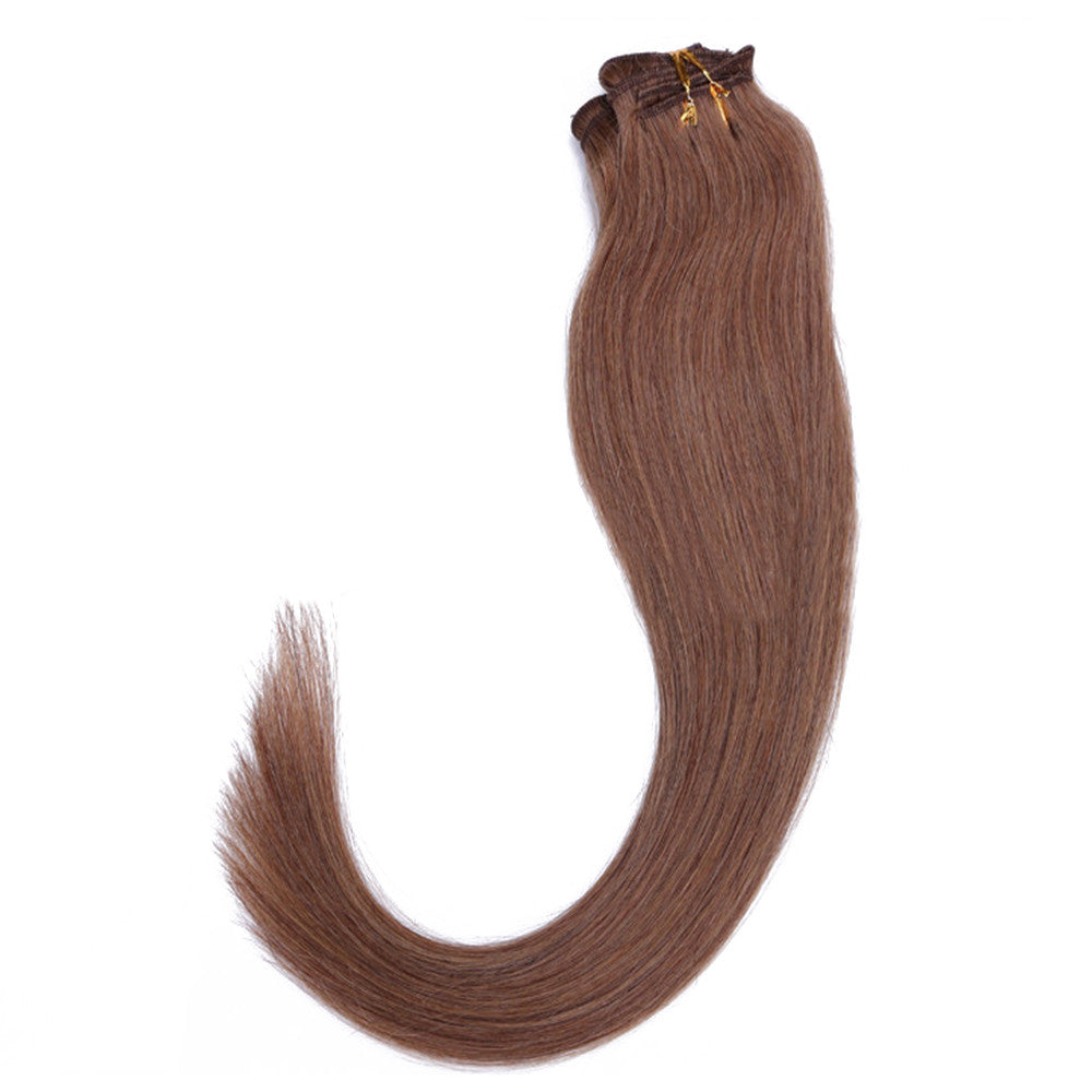 Human Hair Invisible Hair Extension Wig   12#