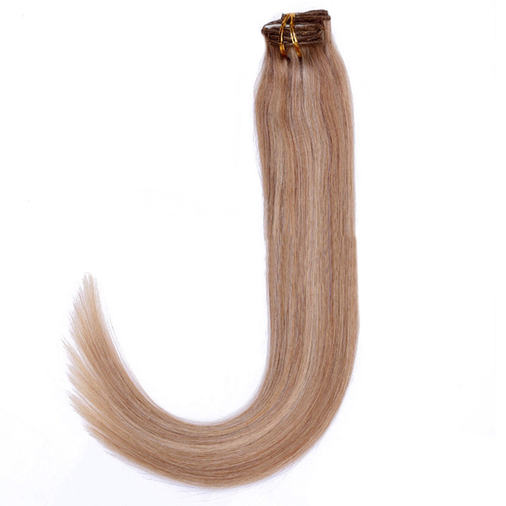 Human Hair Invisible Hair Extension Wig   18/613#