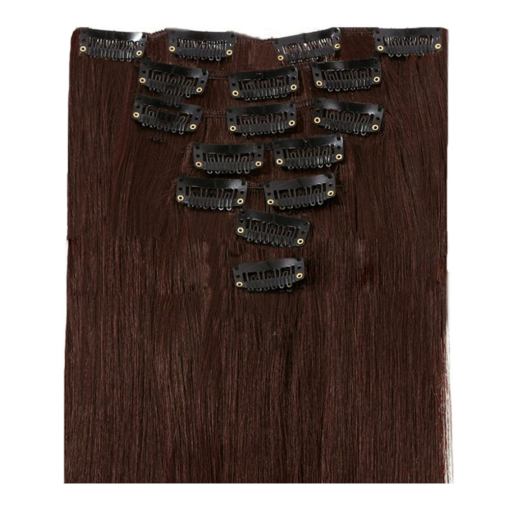 Wig Straight Hair Extetion 7pcs Suit 55cm     33 - Mega Save Wholesale & Retail - 1