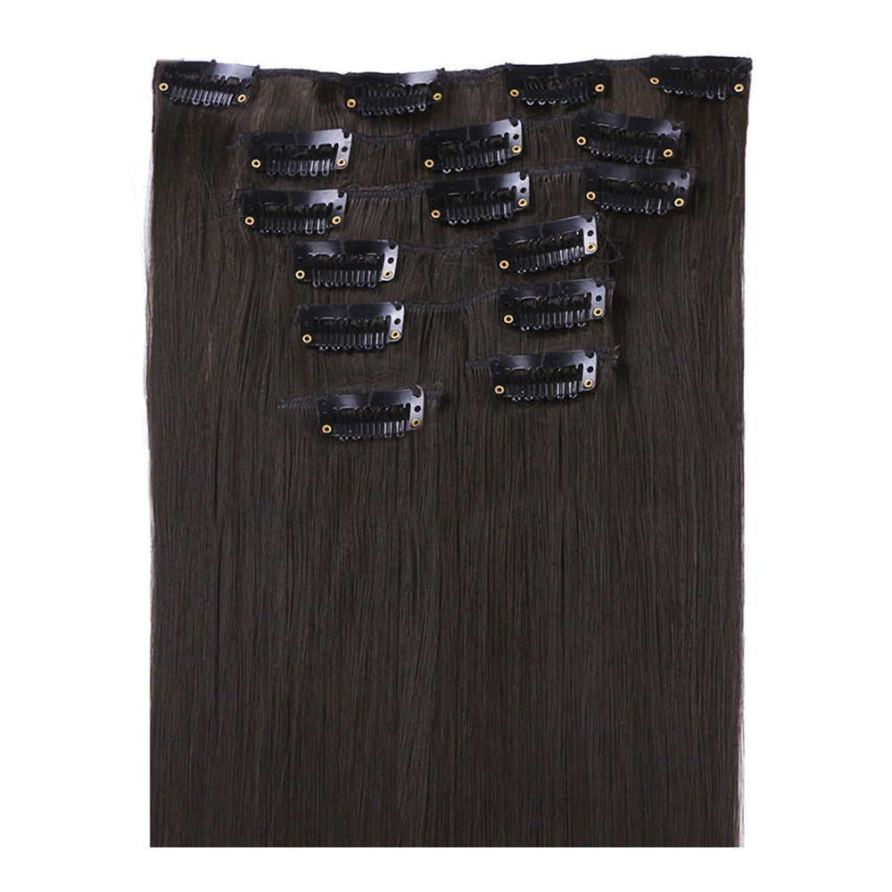 Wig Straight Hair Extetion 7pcs Suit 55cm     4 - Mega Save Wholesale & Retail - 1