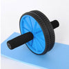 Abdominal Sport Training Wheel Roller BodyBuilding Workout Fitness Exerciser Blue - Mega Save Wholesale & Retail