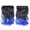 Hair Extension Long Curled Hair Gradient Ramp Wig 5