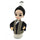Cloth Figurine Doll Q Version Doll Table Decoration Small Officer - Mega Save Wholesale & Retail - 1