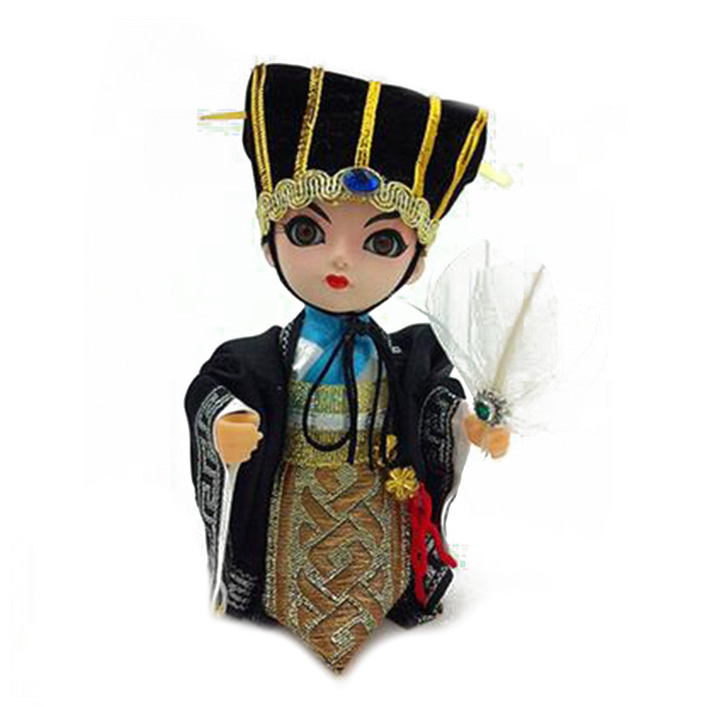 Cloth Figurine Doll Q Version Doll Table Decoration Zhu Geliang - Mega Save Wholesale & Retail - 1