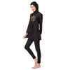 Muslim Swimwear Swimsuit Bathing Suit hw10h   black  XS - Mega Save Wholesale & Retail - 1