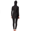 Muslim Swimwear Swimsuit Bathing Suit hw10h   black  XS - Mega Save Wholesale & Retail - 3