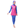 Muslim Swimwear Swimsuit Bathing Suit hw10h   rose red   XS - Mega Save Wholesale & Retail - 1