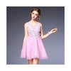 Bead Three-dimensional Flower Luxurious Princess Skirt Dress Formal Dress60200  XS - Mega Save Wholesale & Retail - 1