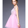 Bead Three-dimensional Flower Luxurious Princess Skirt Dress Formal Dress60200  XS - Mega Save Wholesale & Retail - 3