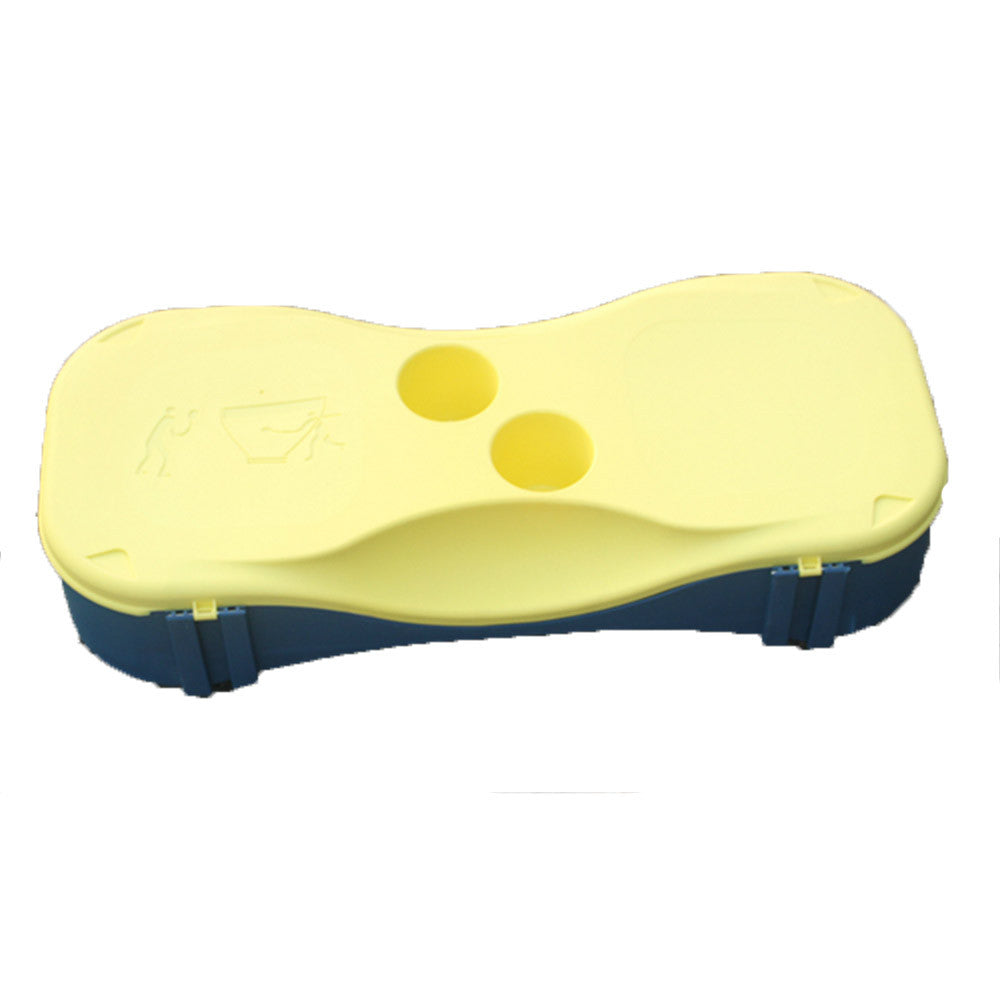 Portable Badminton Court w 2 Rackets Sport Outdoor Yellow - Mega Save Wholesale & Retail - 1