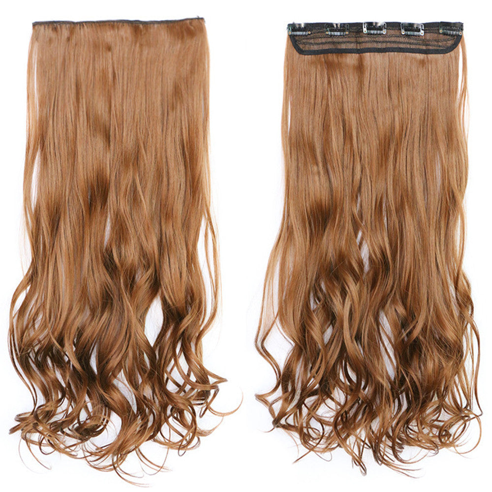 120g One Piece 5 Cards Hair Extension Wig     6A