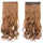 120g One Piece 5 Cards Hair Extension Wig     6A