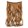 The new wig manufacturers wholesale hair extension fishing line hair extension piece piece long curly hair wig piece foreign trade explosion models in Europe and America  6A - Mega Save Wholesale & Retail - 1