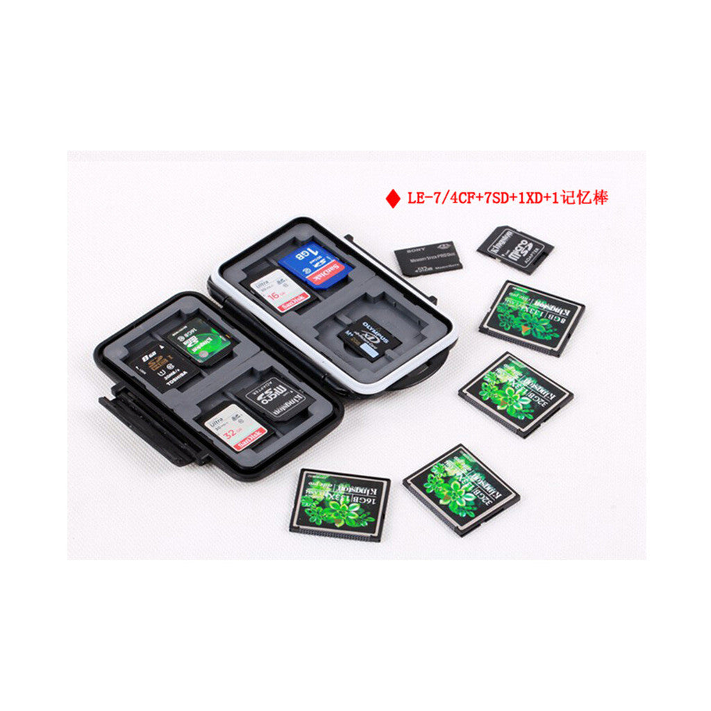 Camera Storage Card Box Storage Card Bag SD CF XD TF Card Storage Box Waterproof   LE-1 - Mega Save Wholesale & Retail - 7
