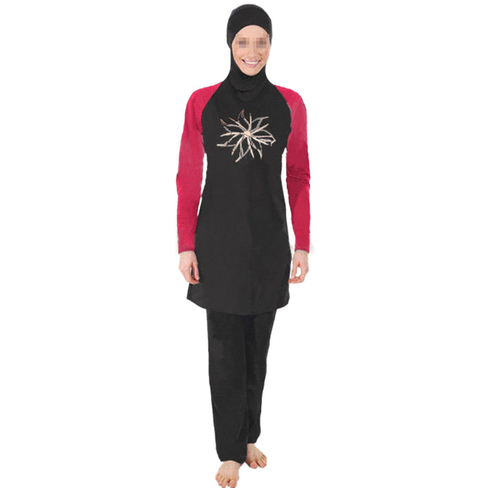 Muslim Swimsuit Swimwear Burqini Woman   S - Mega Save Wholesale & Retail - 1