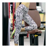 Yoga Fitness Skinny Seventh Trousers Printing Dry Fast    S - Mega Save Wholesale & Retail - 2
