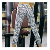 Yoga Fitness Skinny Seventh Trousers Printing Dry Fast    S - Mega Save Wholesale & Retail - 3