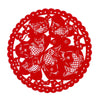 Flocking Paper-cut for Window Decoration 1pair 6 Fish Happiness - Mega Save Wholesale & Retail