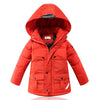 Winter Boy Girl Children Garments Middle Long Down Coat   orange   120cm - Mega Save Wholesale & Retail - 1