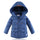 Winter Boy Girl Children Garments Middle Long Down Coat   blue   120cm - Mega Save Wholesale & Retail - 1