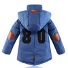 Winter Boy Girl Children Garments Middle Long Down Coat   blue   120cm - Mega Save Wholesale & Retail - 2