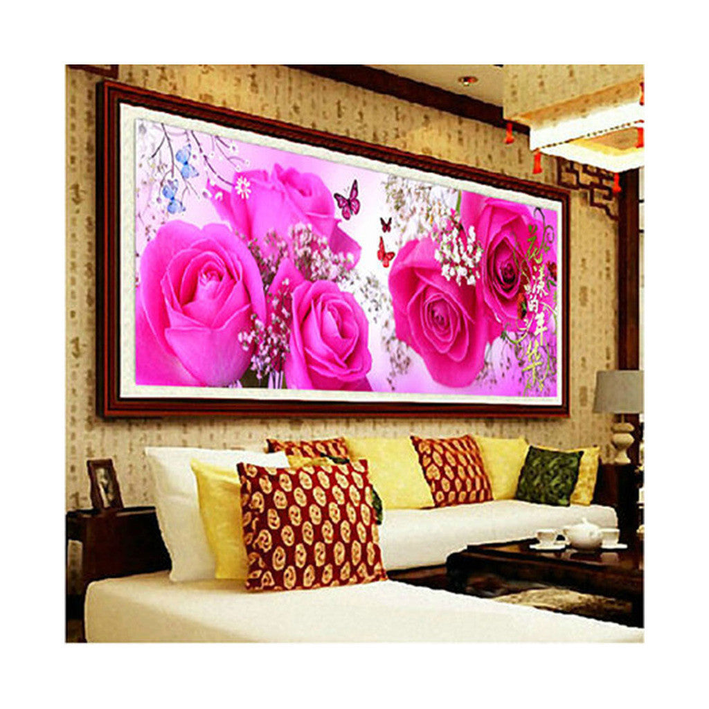 5D Diamond Painting Blossom Age Cross Stitch Rose Living Room Diamond Stitch - Mega Save Wholesale & Retail