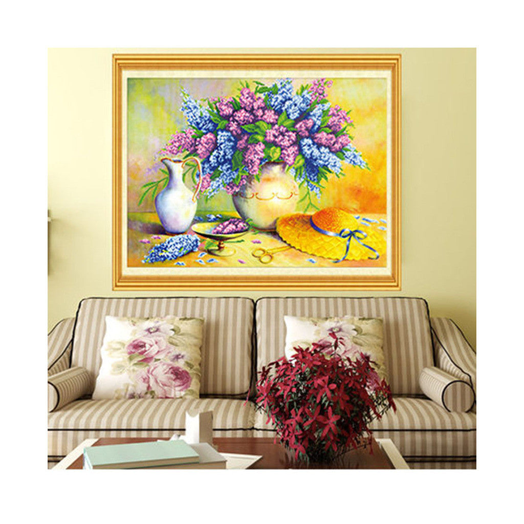 Diamond Painting Diamond Stitch 5D Dreamlike Lavender Living Room Bedroom Diamond Paste Cross Stitch - Mega Save Wholesale & Retail