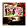 5D Diamond Painting Wedding Cross Stitch First Love Romantic Sakura Lovers - Mega Save Wholesale & Retail