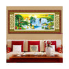Diamond Painting Magic Cube Diamond Living Room the Pine Greeting Guests Gather Wealth from 8 Directions Flowing Water Brings Wealth Cross Stitch Diamond Paste Diamond Stitch - Mega Save Wholesale & Retail