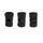 Outdoor Cycling Mountaineering Knee Pads Elastic Cloth Four Springs Breathable  Non-slip Wearproof Sports Protective Device Black - Mega Save Wholesale & Retail - 1