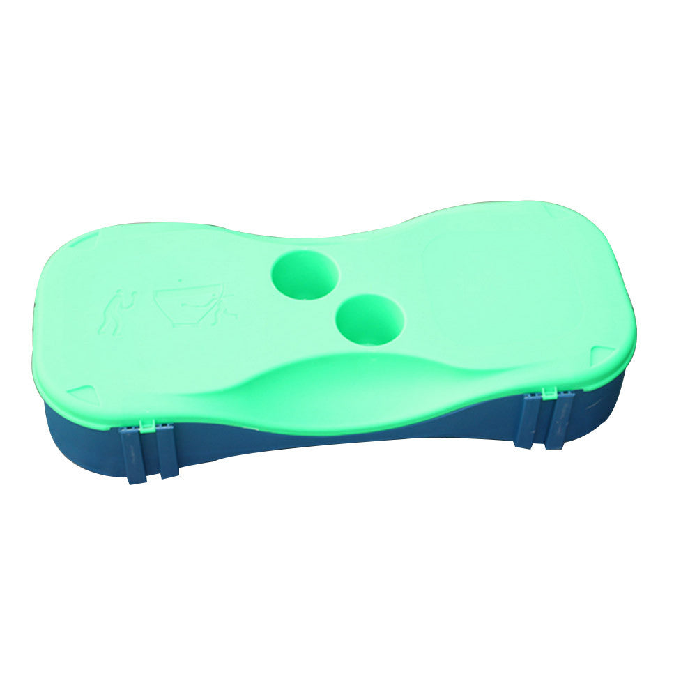 Portable Badminton Court w 2 Rackets Sport Outdoor Green - Mega Save Wholesale & Retail