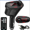 Wireless Car MP3 FM Transmitter Modulator USB SD MMC LCD Display+Remote 3 Colors Red - Mega Save Wholesale & Retail - 1