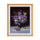 5D Diamond Painting Cross Stitch Dining Room Purple Rose Vase Bedroom Vertical Magic Cube Diamond Full-jewelled Living Room - Mega Save Wholesale & Retail