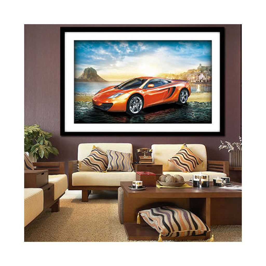 DIY Diamond Painting Round Diamond Car Living Room Series Cross Stitch 5D Diamond Stitch Diamond Paste Exalted Journey - Mega Save Wholesale & Retail