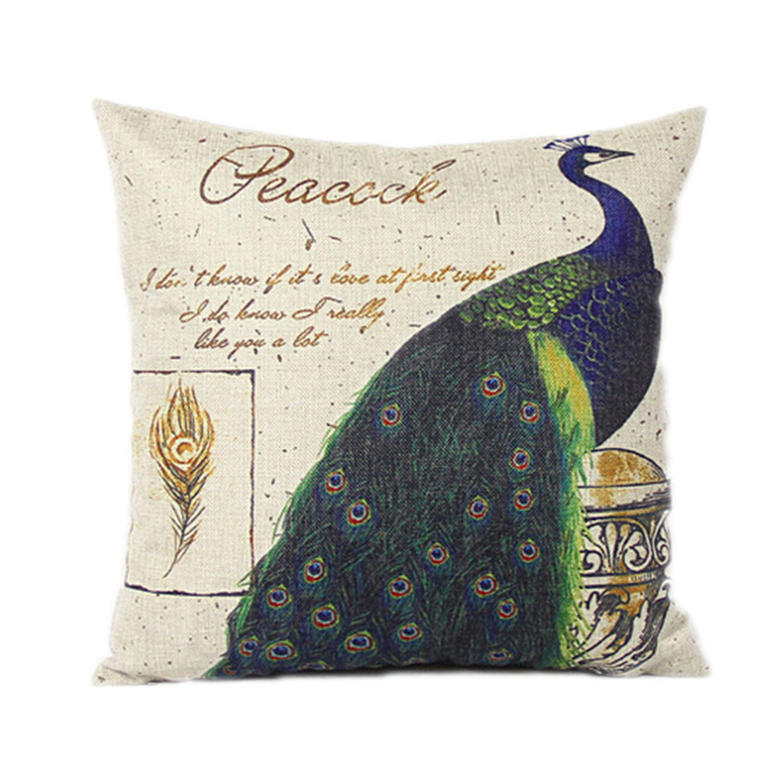 Linen Decorative Throw Pillow case Cushion Cover  95 - Mega Save Wholesale & Retail