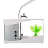 Creative multi-function USB mini aquarium fish tank LED lamp Pen small goldfish bowl White - Mega Save Wholesale & Retail - 1