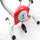 Home Gym Portable Upright Stationary Belt Exercise Fitness Bike Cycle Bicycle Red - Mega Save Wholesale & Retail - 3