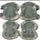 the protector tactical protector set camouflage kneelet elbow pad    black - Mega Save Wholesale & Retail - 3