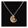 X329 love Valentine's Day love couple of European and American moon necklace ebay jewelry supply   AUNT SILVER - Mega Save Wholesale & Retail