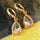 Water-drop Zircon Earrings    A white - Mega Save Wholesale & Retail - 3
