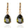 Water-drop Zircon Earrings    A green - Mega Save Wholesale & Retail - 1