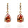 Water-drop Zircon Earrings    A champagne - Mega Save Wholesale & Retail - 1