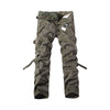 Fashion Mens Work Trousers Military Army Cargo Camo Combat Multi-pocket Pants   Army green - Mega Save Wholesale & Retail