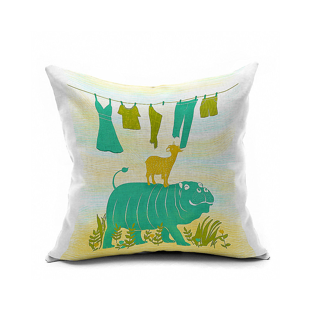 Cotton Flax Pillow Cushion Cover Comprehensive    BZ012 - Mega Save Wholesale & Retail