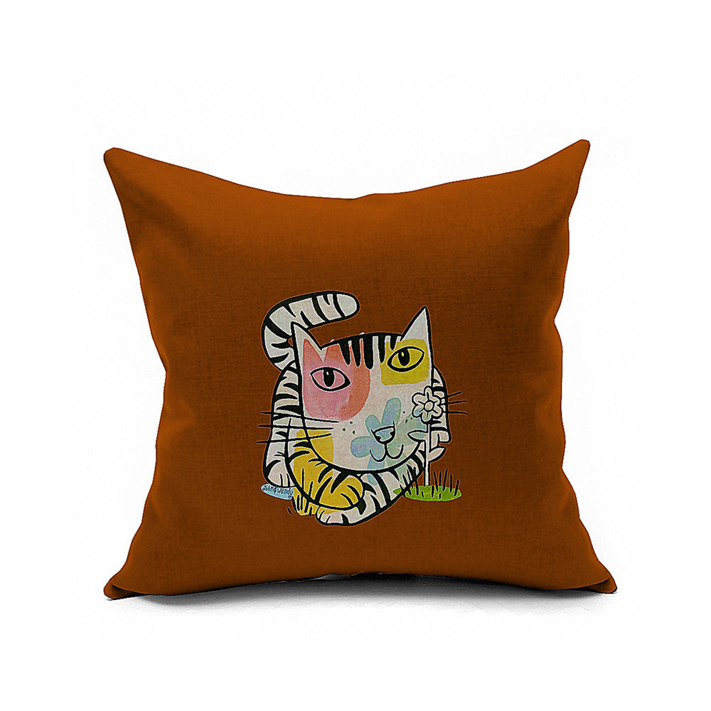 Cotton Flax Pillow Cushion Cover Comprehensive    BZ055 - Mega Save Wholesale & Retail