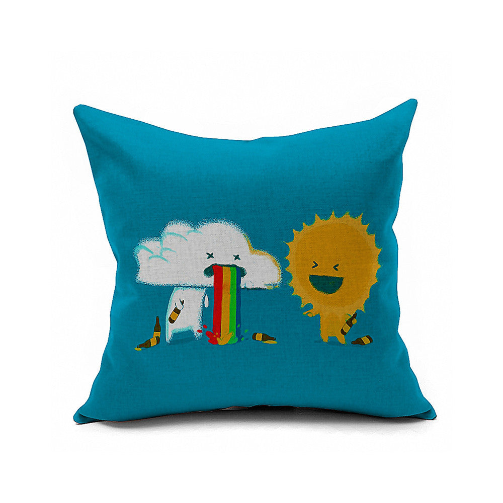 Cotton Flax Pillow Cushion Cover Comprehensive    BZ059 - Mega Save Wholesale & Retail