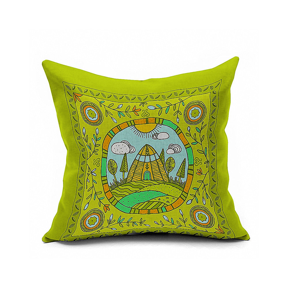 Cotton Flax Pillow Cushion Cover Comprehensive    BZ092 - Mega Save Wholesale & Retail